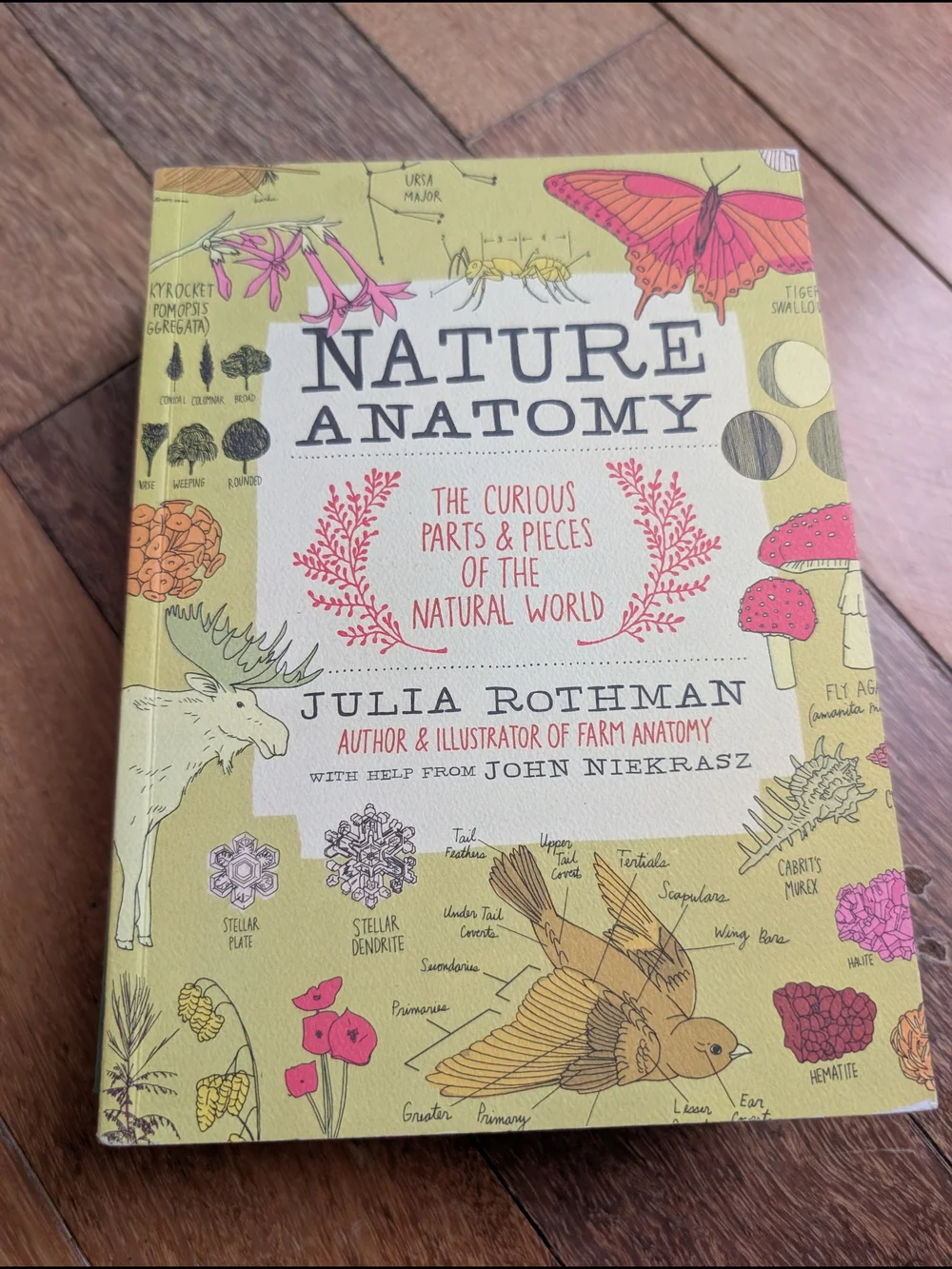 Julia Rothman Nature, Farm & Food Anatomy Boxed Set - Multi 3 Books